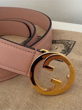 GUCCI Blondie Women’s Belt Blush Pink - NEW - Size 100/40
